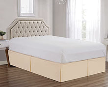 Load image into Gallery viewer, Sheets &amp; Beyond Super Soft Solid Brushed Microfiber 14" Pleated Bed Skirt/Dust Ruffle