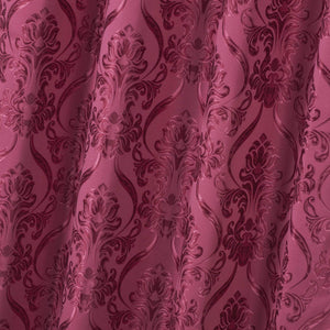 All American Collection New 4 Piece Drape Set with Attached Valance and Sheer with 2 Tie Backs Included